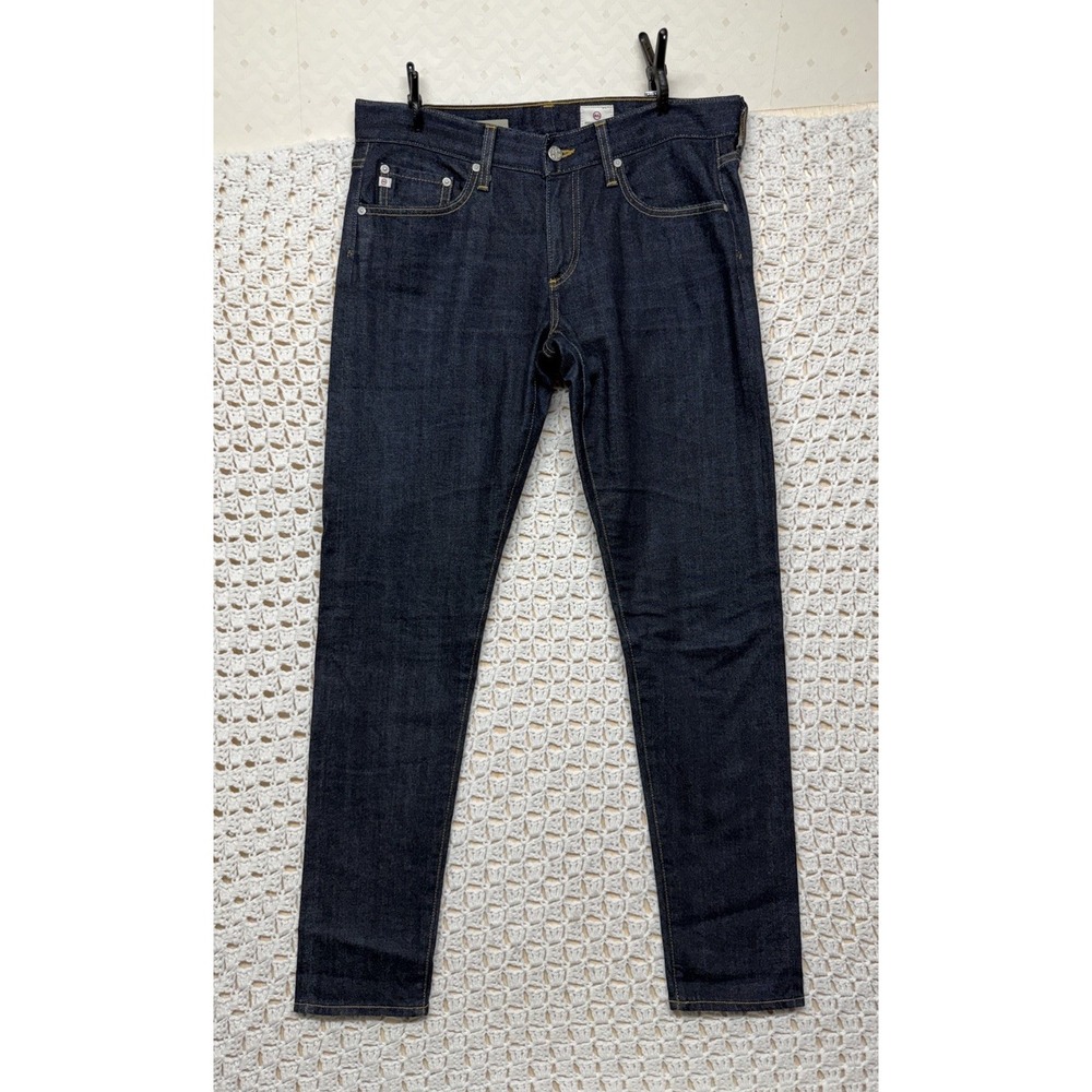 AG Adriano Goldschmied Nikki Relaxed Skinny Jeans Women 29R Fits W34 L32 Blue